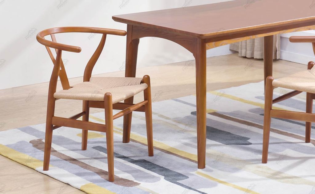 solid wood dining chair