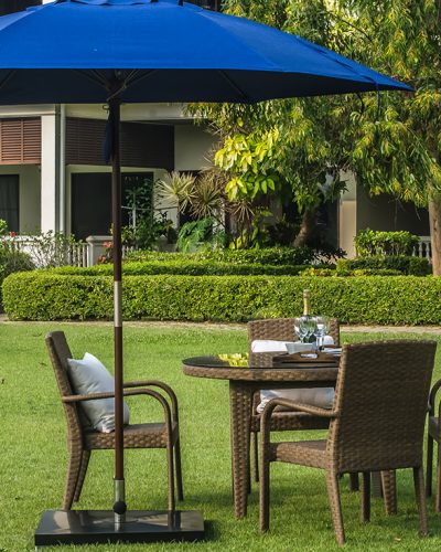 rattan outdoor dining chairs