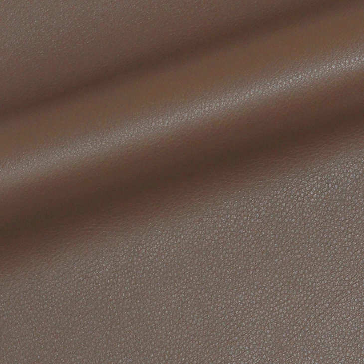 full grain aniline leather brown