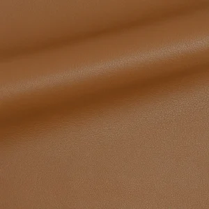 full grain aniline leather caramel