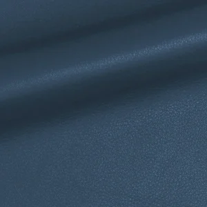 full grain aniline leather dark blue