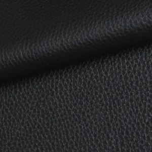 semi-aniline leather black