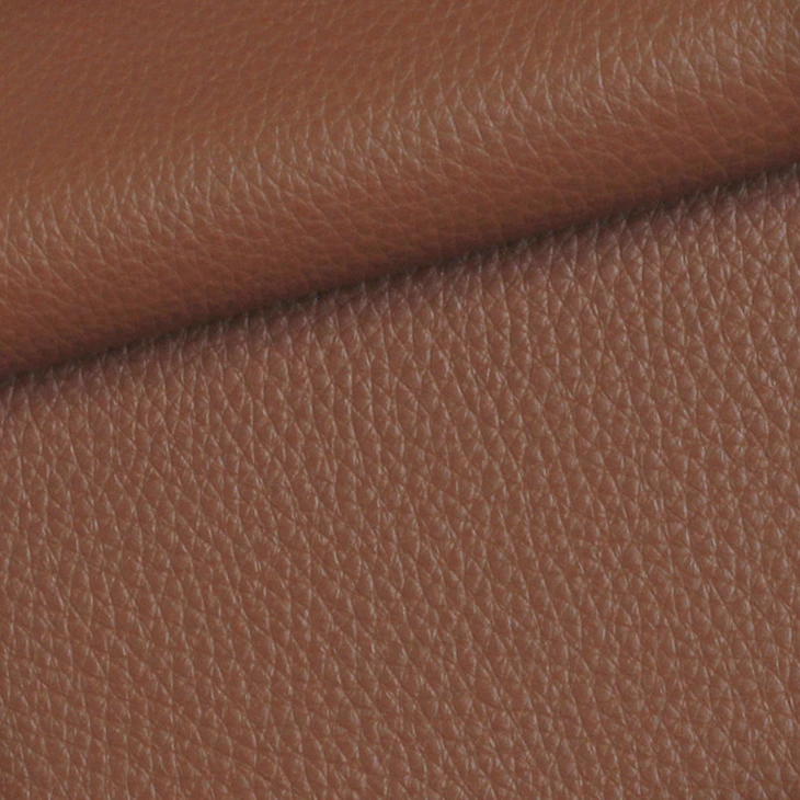 Semi-Aniline Leather Brown SA08