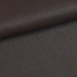 semi-aniline leather chocolate