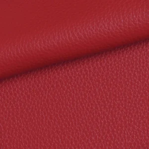 semi-aniline leather wine red