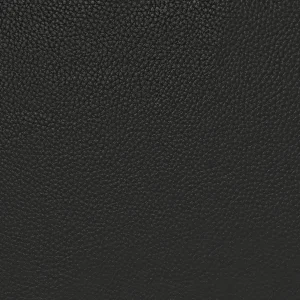 top grain leather black