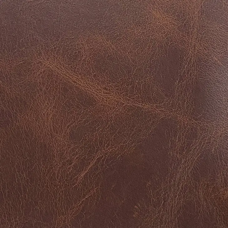 Vintage Waxed Leather Mahogany VW09