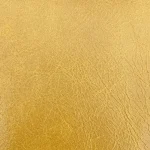 vintage waxed leather yellow