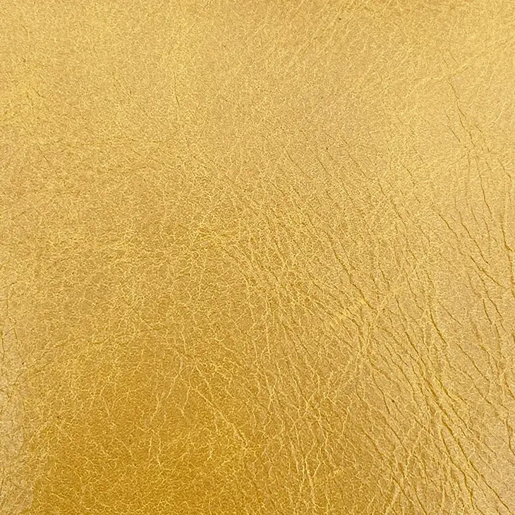 Vintage Waxed Leather Yellow VW02