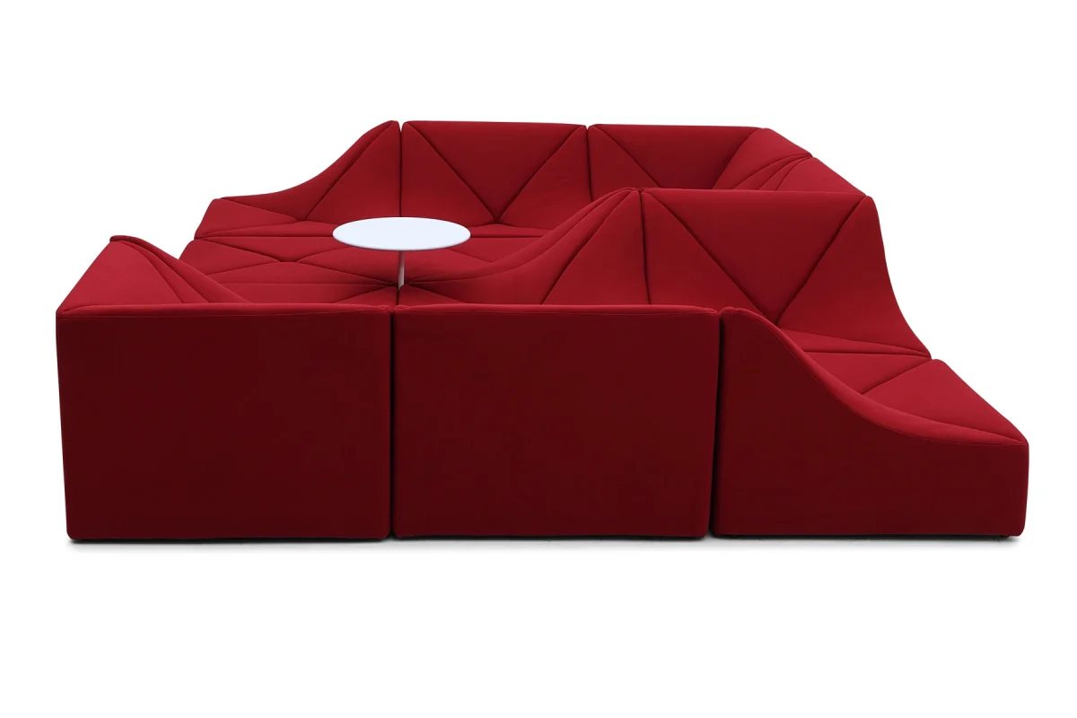 12 Pieces Fabric Sectional Sofa D - Image 3