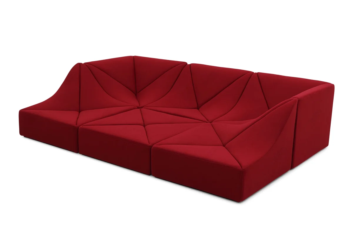 6 Pieces Modern Modular Sofa B - Image 3