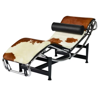 Brown / White Cow Skin