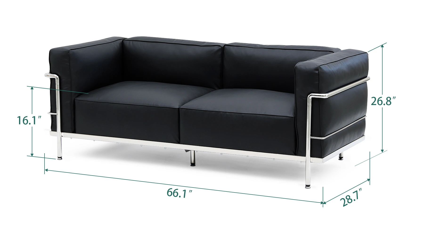 le-corbusier-inspired-2-seater-sofa-fa336le02s-dimension