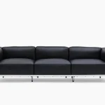 Le Corbusier-Inspired 3-Seater Sofa