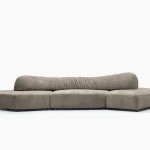 On the Rocks-Inspired Modular Sofa,1x A, 1x B, 1x C, 1x Strip backrest
