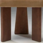 Walnut-stained birch wood