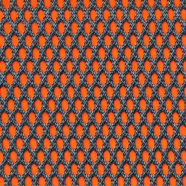 Dark Grey Honeycomb on Orange Base M4D01