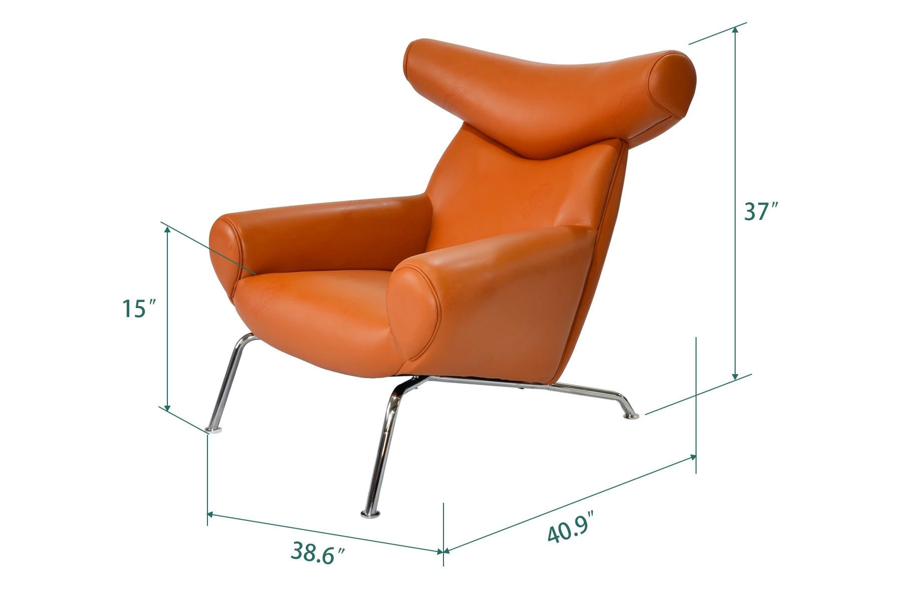 ox-inspired-chair-and-ottoman-cl048le01s-chair-dimension