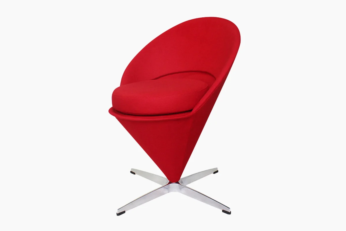 panton inspired cone chair