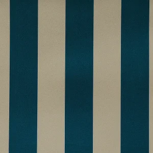 Striped Dark Teal and Beige S1